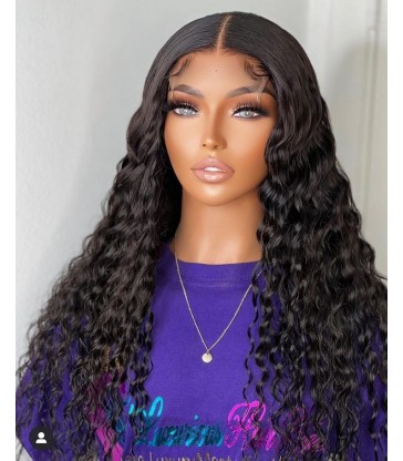 Virgin Hair Wet Wave 5*5 HD Lace Closure Wig -【HCW125】