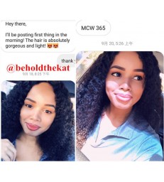 Pre plucked 360 Lace Wig Spanish Curl Virgin Hair [MCW365]