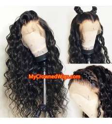 Brazilian Virgin Hair Beach Wave 360 Lace Wig--【MCW351】