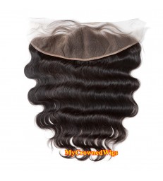 13*4 brazilian virgin body wave lace frontal--[MCW902]