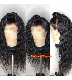 Loose Wet Wave 360 Frontal Wig 150% Density Brazilian virgin Hair -[MCW341]