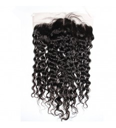 13*4 brazilian virgin wet wave lace frontal--[MCW908]