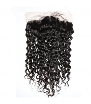 13*4 brazilian virgin wet wave lace frontal--[MCW908]