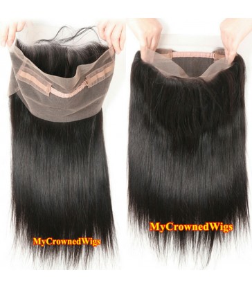 Brazilian virgin silky straight 360 lace frontal--[MCW914]