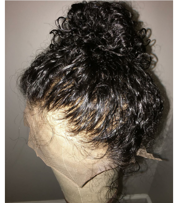 Brazilian virgin wet wave 360 lace frontal--[MCW916]