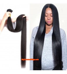 Brazilian Virgin Silky Straight Machine Made Weft -【MCW907】