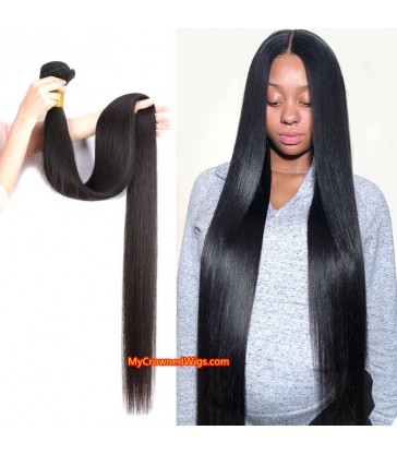 Brazilian virgin silky straight 8A grade weft--[MCW907]