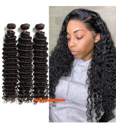 Brazilian virgin deep wave 8A grade weft--[MCW919]