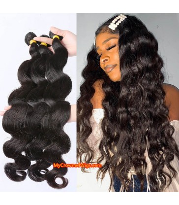 Brazilian virgin body wave 8A grade weft--[MCW905]